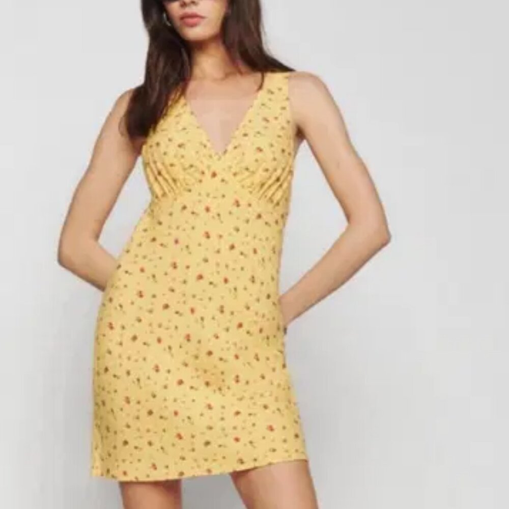 NWT: Reformation Calix Mini Dress